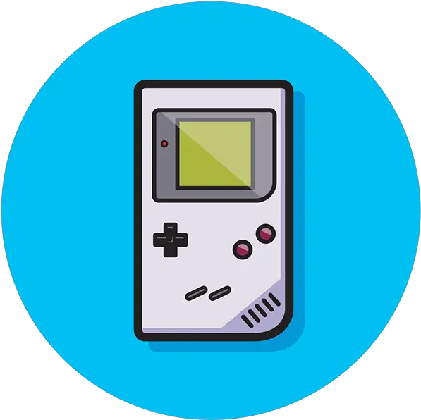 Nintendo Handheld Icon Set Game Boy Vector Png Gameboy Color Png