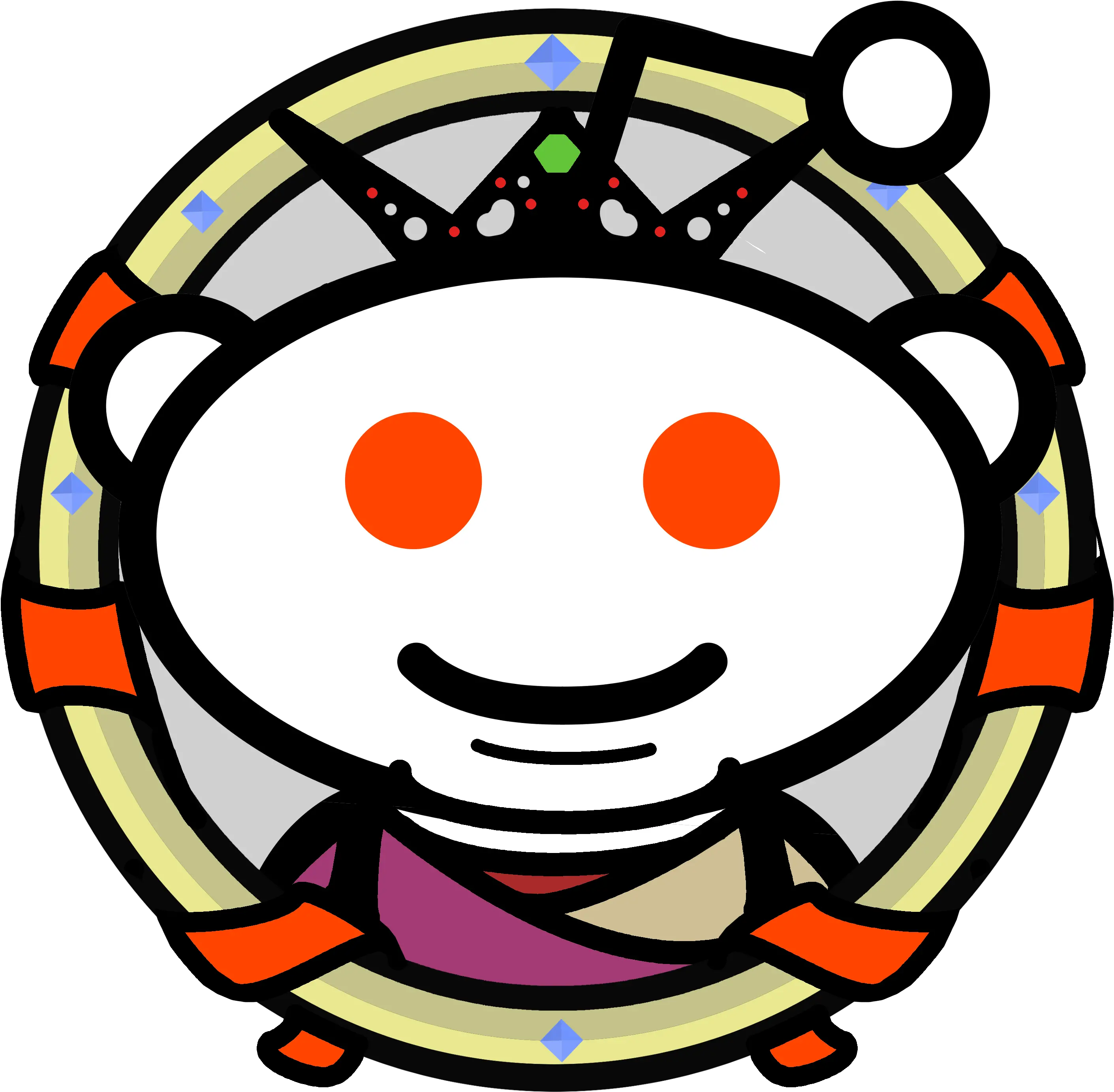 Ask Reddit Transparent Png Image Logo With Red Eyes Reddit Png