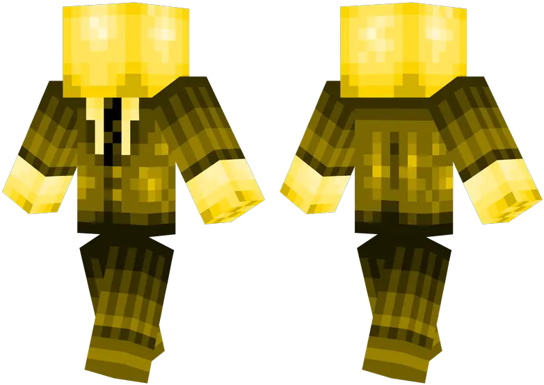Golden Slenderman Minecraft Skins Minecraft Skin Blue Boy Png Slenderman Png
