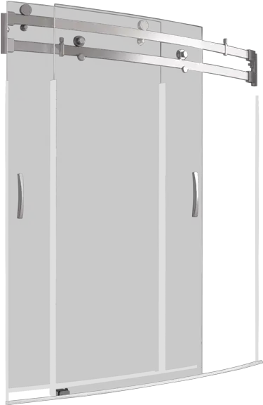 B55910 6030ss Delta Curved Shower Door Png Transparent Bathtub