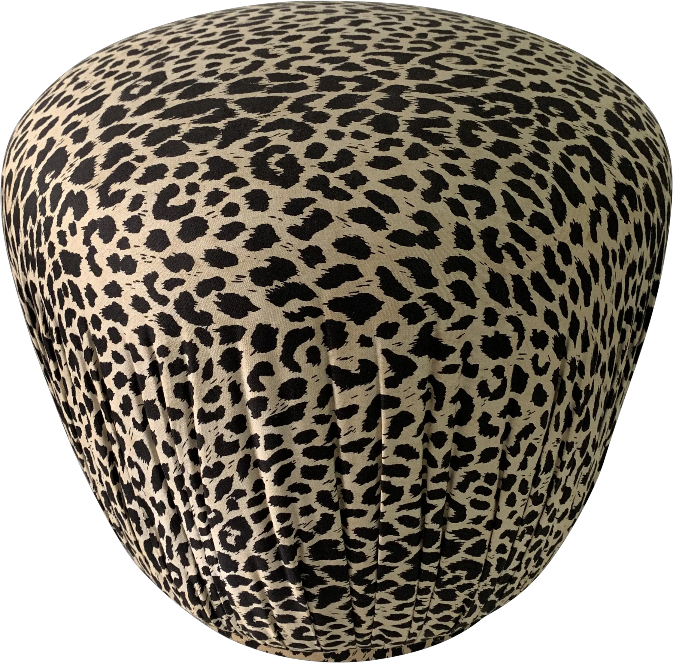 Cheetah Print Ottoman Pouf Furniture Png Cheetah Print Png