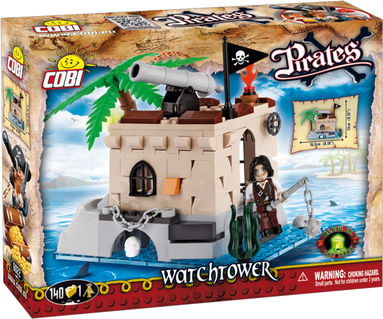 Cobi Pirates Watchtower 6022 Building Sets Png Watchtower Icon