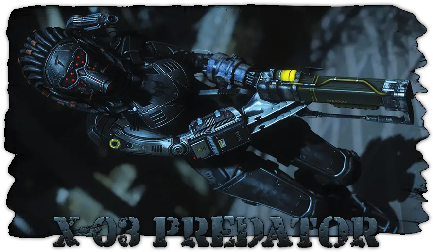 X 03 Predator Armor At Fallout 4 Nexus Mods And Community X 03 Predator Armor Png Icon Field Armor Boots