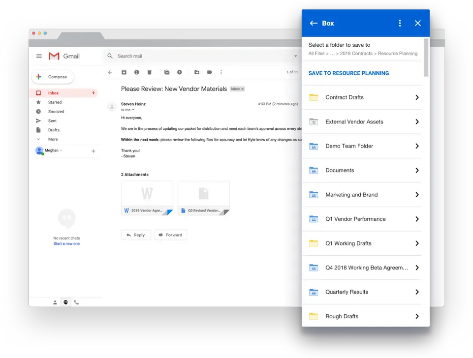 Launched Box For Gmail Box Screenshot Png Gmail Png