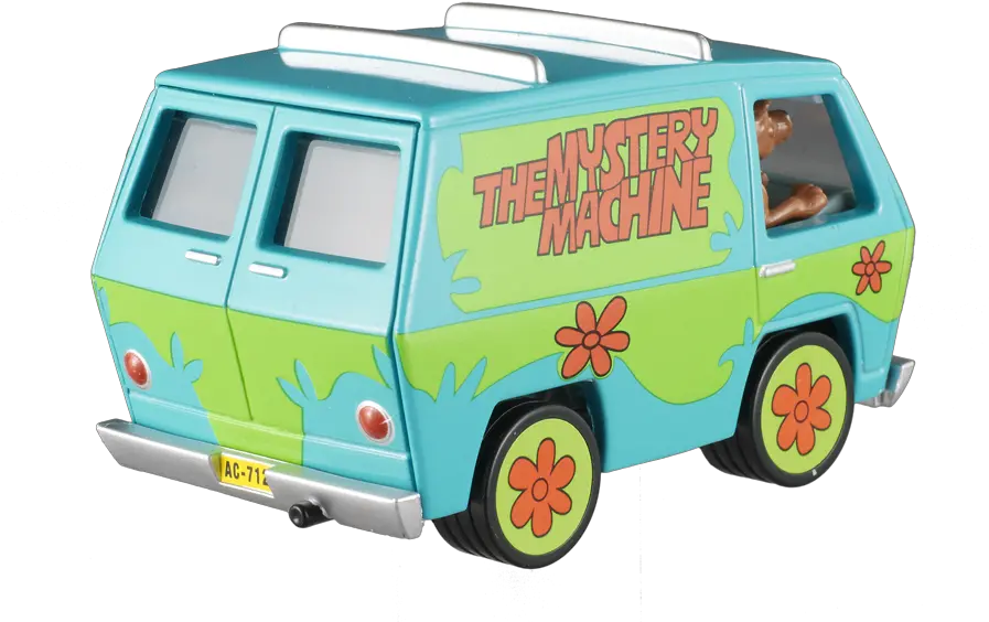 Hot Wheels Elite One Scooby Doo Mystery Machine Back Png Mystery Machine Png