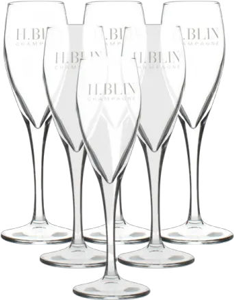 Download Box De 6 Champagne Flutes H Wine Glass Png Champagne Flute Png