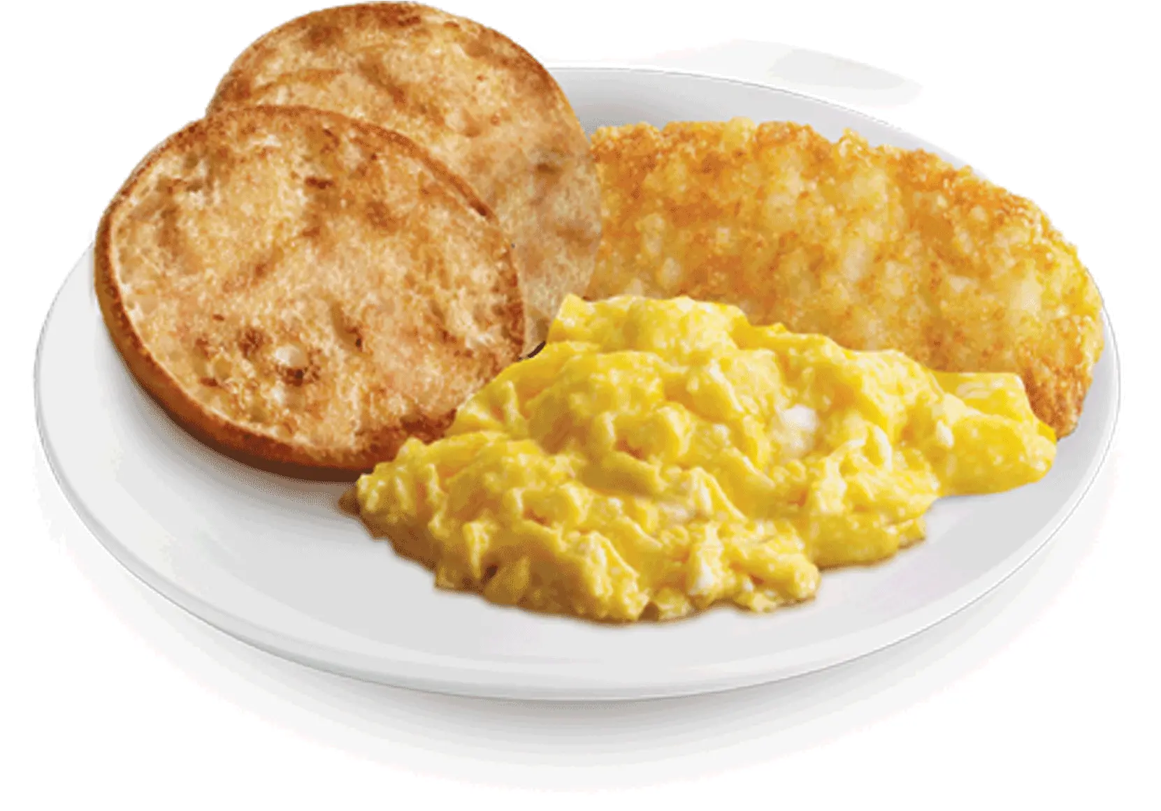 Big Breakfast Mcdonalds Scrambled Eggs English Muffin Png Scrambled Eggs Png