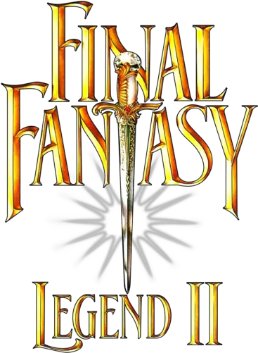 Final Fantasy Legend Ii Final Fantasy Legend Ii Logo Png Final Fantasy 2 Logo