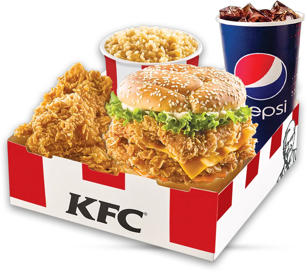 Download Kfc Delicious Meals For One Single Egypt Png Kfc Menu In Egypt Junk Food Png