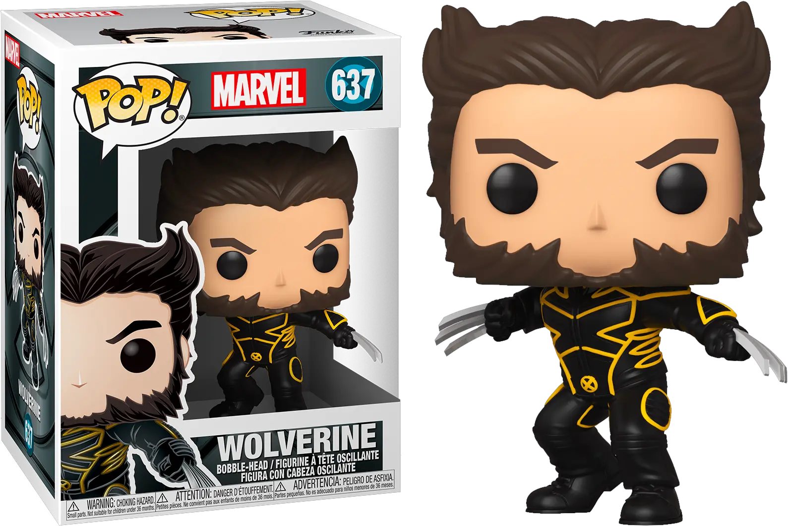Funko Pop X Men The Last Stand Wolverine In Suit 20th Wolverine Funko Pop Png Wolverine Icon
