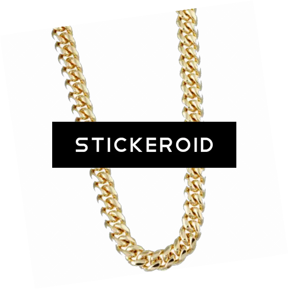 Download Hd Thug Life Gold Chain Steak Home Png Chain Transparent Background