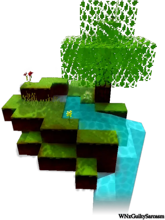 Download Click The Image To Open In Full Size Minecraft Tree Png Floating Island Png
