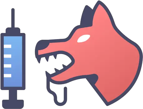 Animal Disease Dog Medical Rabies Vaccine Virus Icon Dibujo Vacuna De La Rabia Png Animal Icon Free To Use
