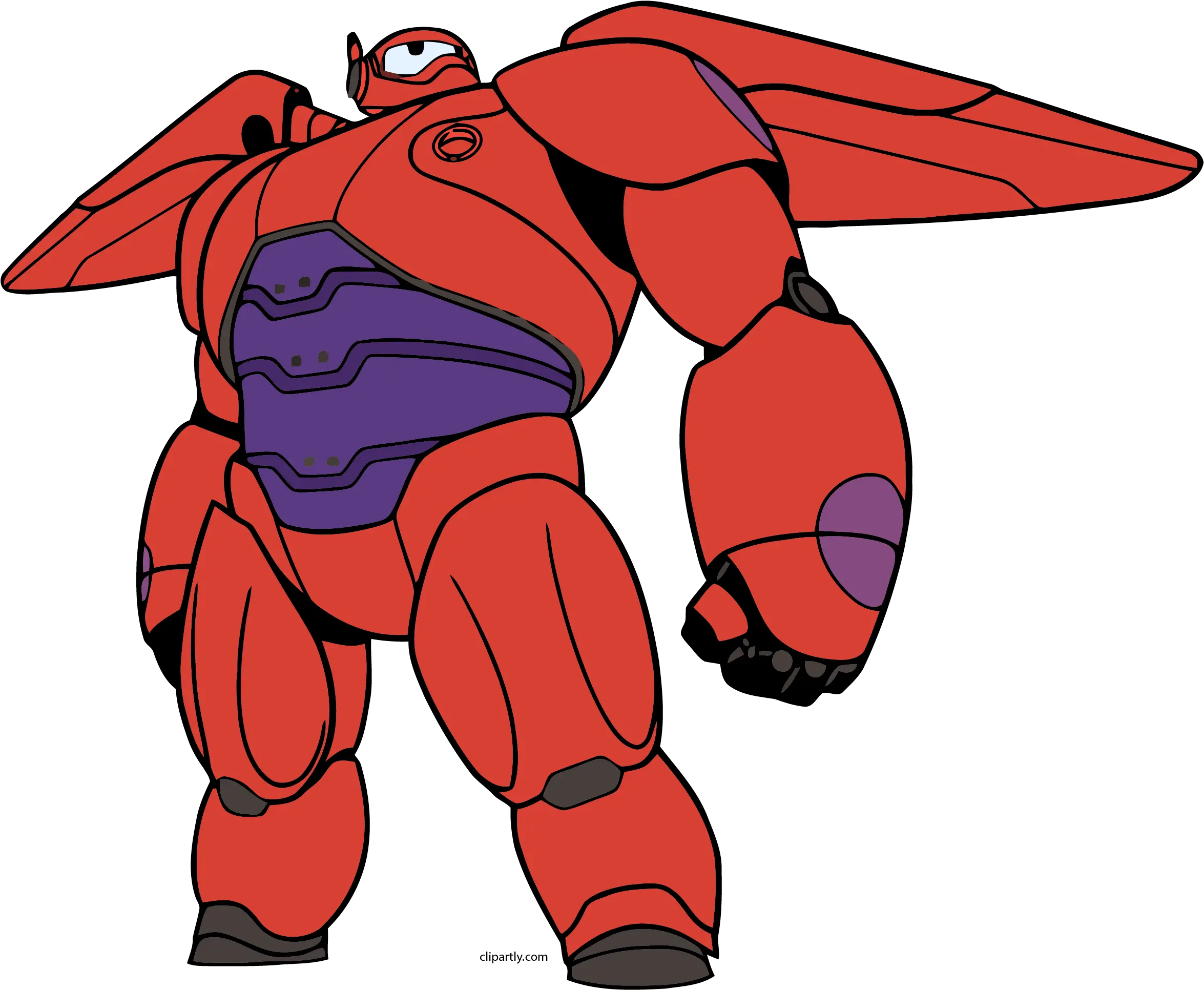 Baymax Mech Fly Png Clipart Bg Hero 6 Baymax Fly Png