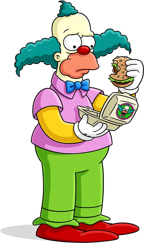 Rabbi Clipart Simpsons Character Krusty The Clown Png Simpsons Png