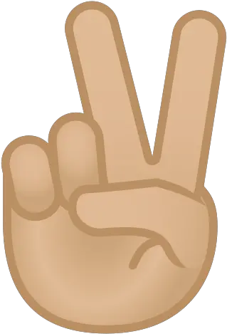 Hand Emoji With Medium Finger Emoji Transparent Peace Sign Png Peace Sign Emoji Png