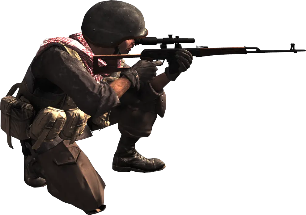 Sniper Png Call Of Duty 4 Opfor Military Png