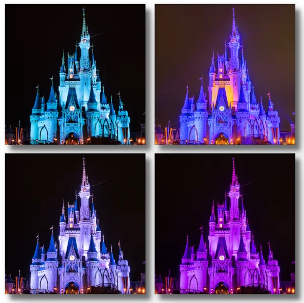 Download Hd Cinderellau0027s Four Castles Disney World Walt Disney World Png Disney Castle Transparent Background