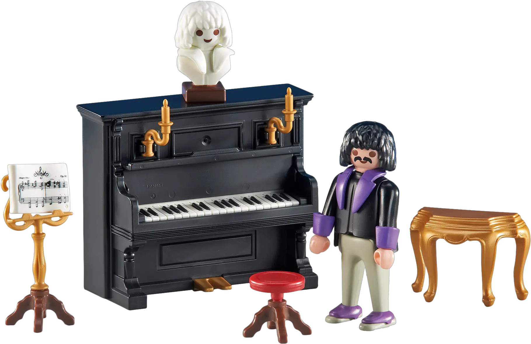 Pianist With Piano 6527 Playmobil Usa Playmobil Piano Png Piano Transparent