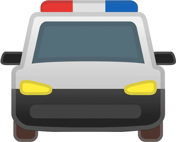 Oncoming Police Car Free Icon Of Noto Emoji Travel Police Car Emoji Of Facebook Png Cop Icon