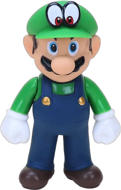 Cappy Cap Luigi Outfit Mario Bros Con La Gorra Png Luigi Plush Png