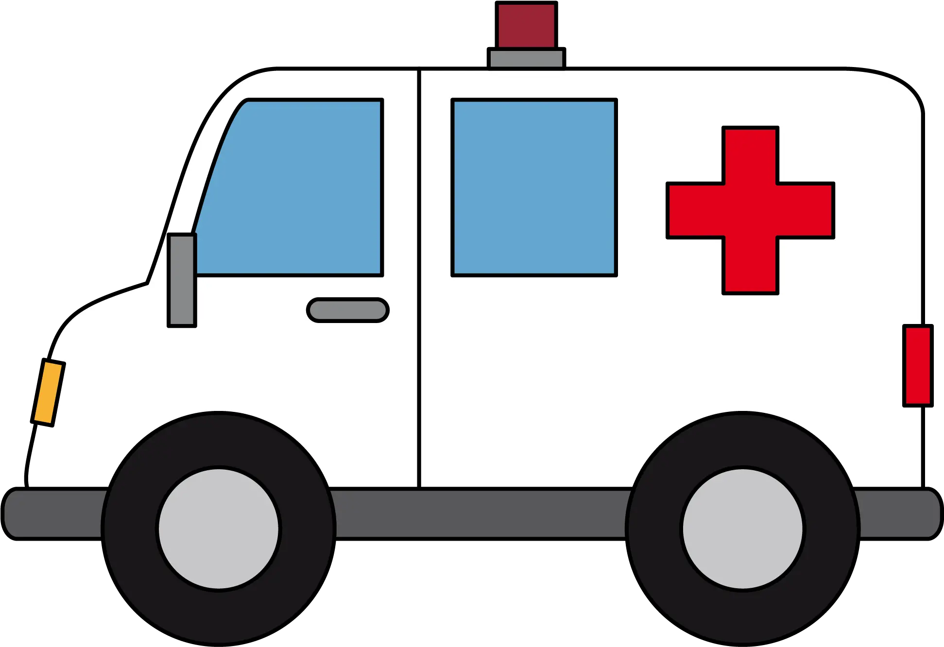 Library Of Ambulance Car Vector Freeuse Png Files Ambulance Clipart Png Ambulance Png