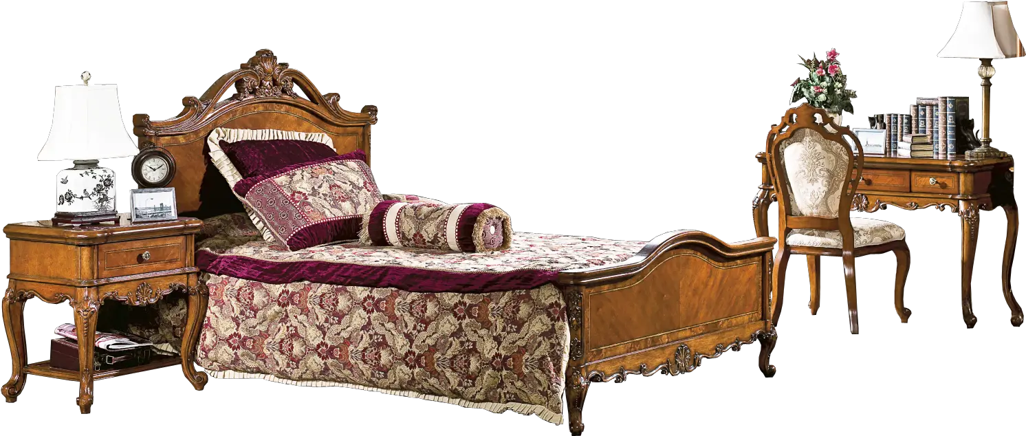 Free Png Bed Bed Wood Furniture Png Bedroom Png