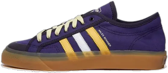 Wales Bonner X Adidas Nizza Low U0027unity Purpleu0027 G58134 Gov Adidas X Wales Bonner Nizza Png Adidas Boost Icon 2