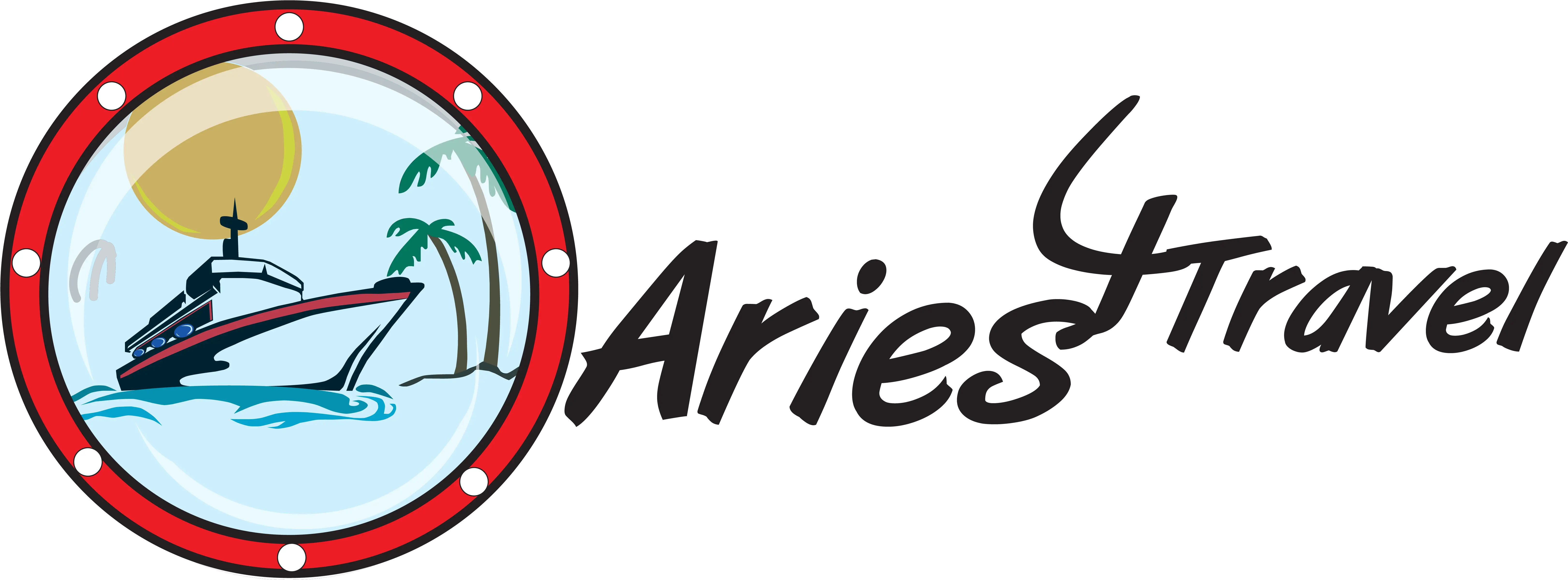 Aries 4 Travel Logos U2013 Delux Designs De Llc Red Circle Png Travel Logos