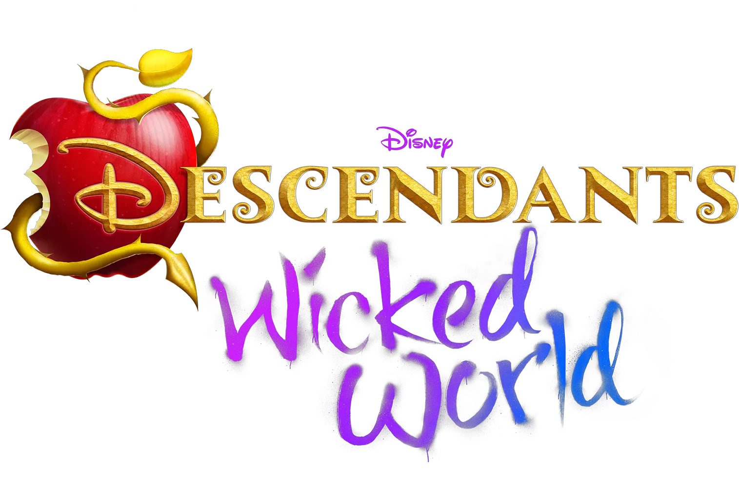 Disney Descendants Wicked World Shorts Disneylife Descendants Wicked World Logo Png Descendants Png