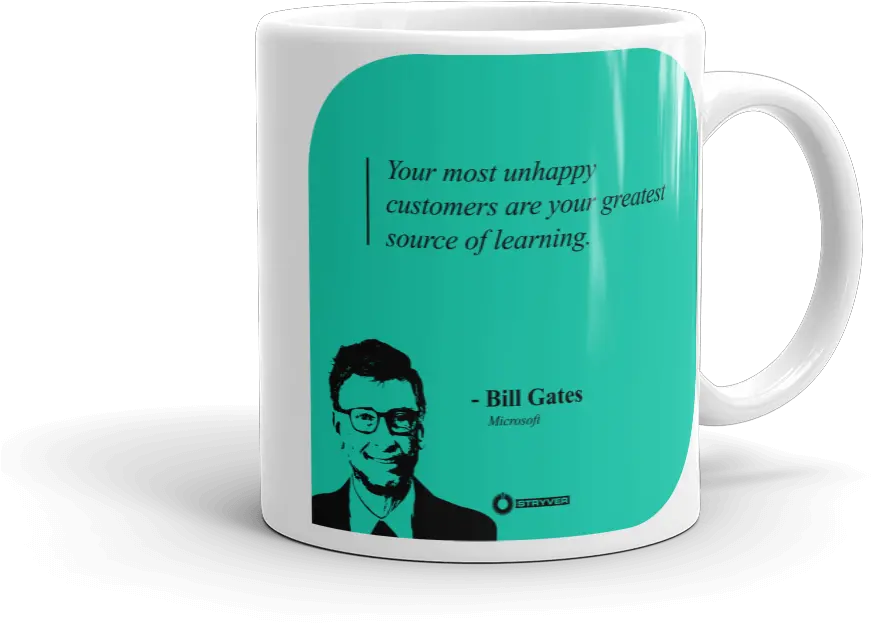 Bill Gates Unhappy Customer Mug Beer Stein Png Bill Gates Png