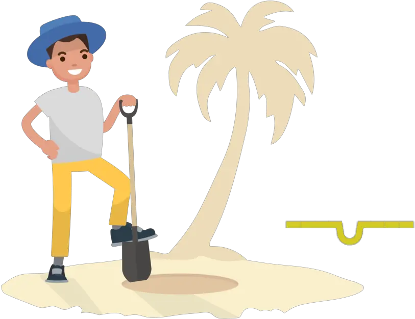 Piles Holes Illustration Png Sand Pile Png