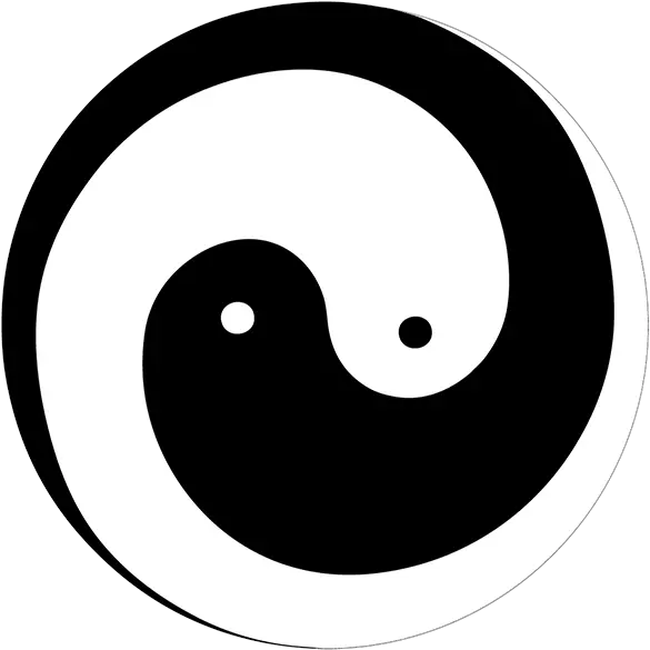 Yin Yang Symbol Clipart Free Png Images Black And White Theory Yin Yang Symbol Png