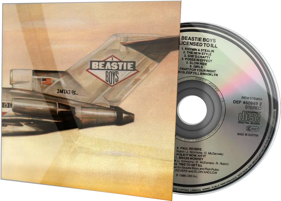 Beastie Boys Licensed To Ill Theaudiodbcom Optical Storage Png Def Jam Icon Fighting