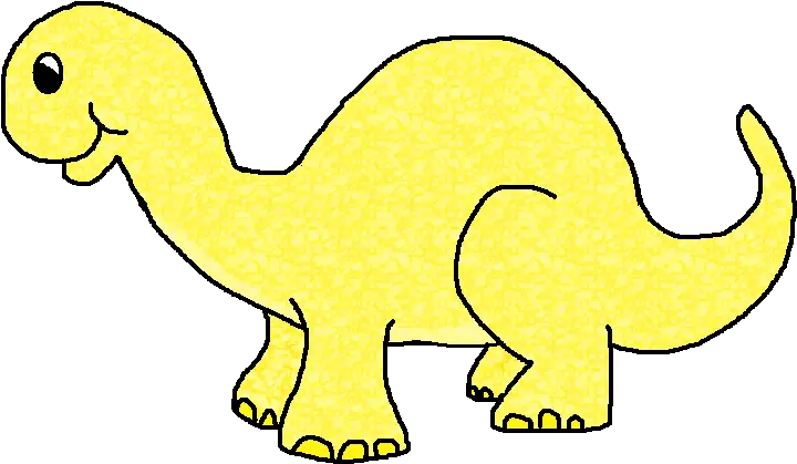 Yellow Dinosaur Clip Art Cartoon Png Dinosaur Clipart Png