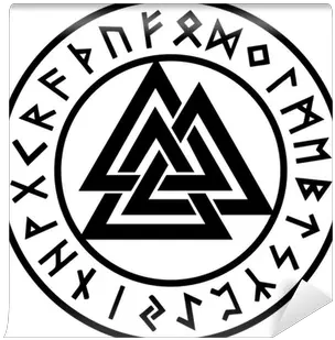 Valknut Runen Kreis Odin Symbol Odin Symbol Png Valknut Png