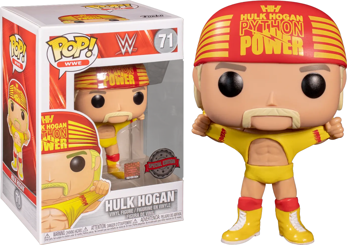 Funko Wwe Funko Hulk Hogan Png Hulk Hogan Png