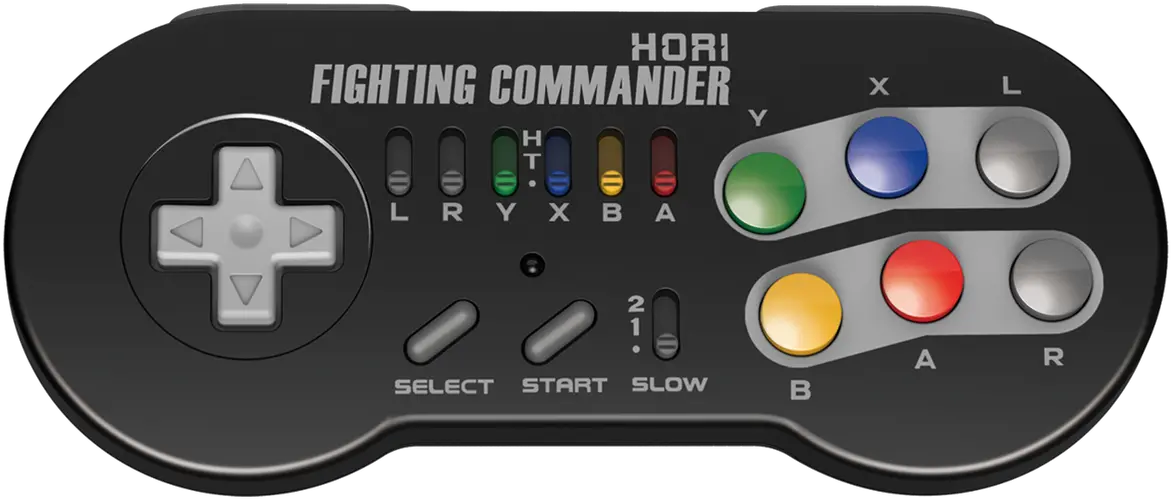 Wireless Fighting Commander For Snes Classic Hori Fighting Commander Png Snes Png