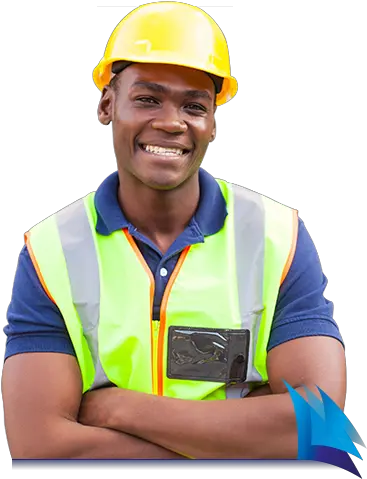 Download Hd Our Service Solutions Are Customised According Construction Worker African American Png Construction Worker Png