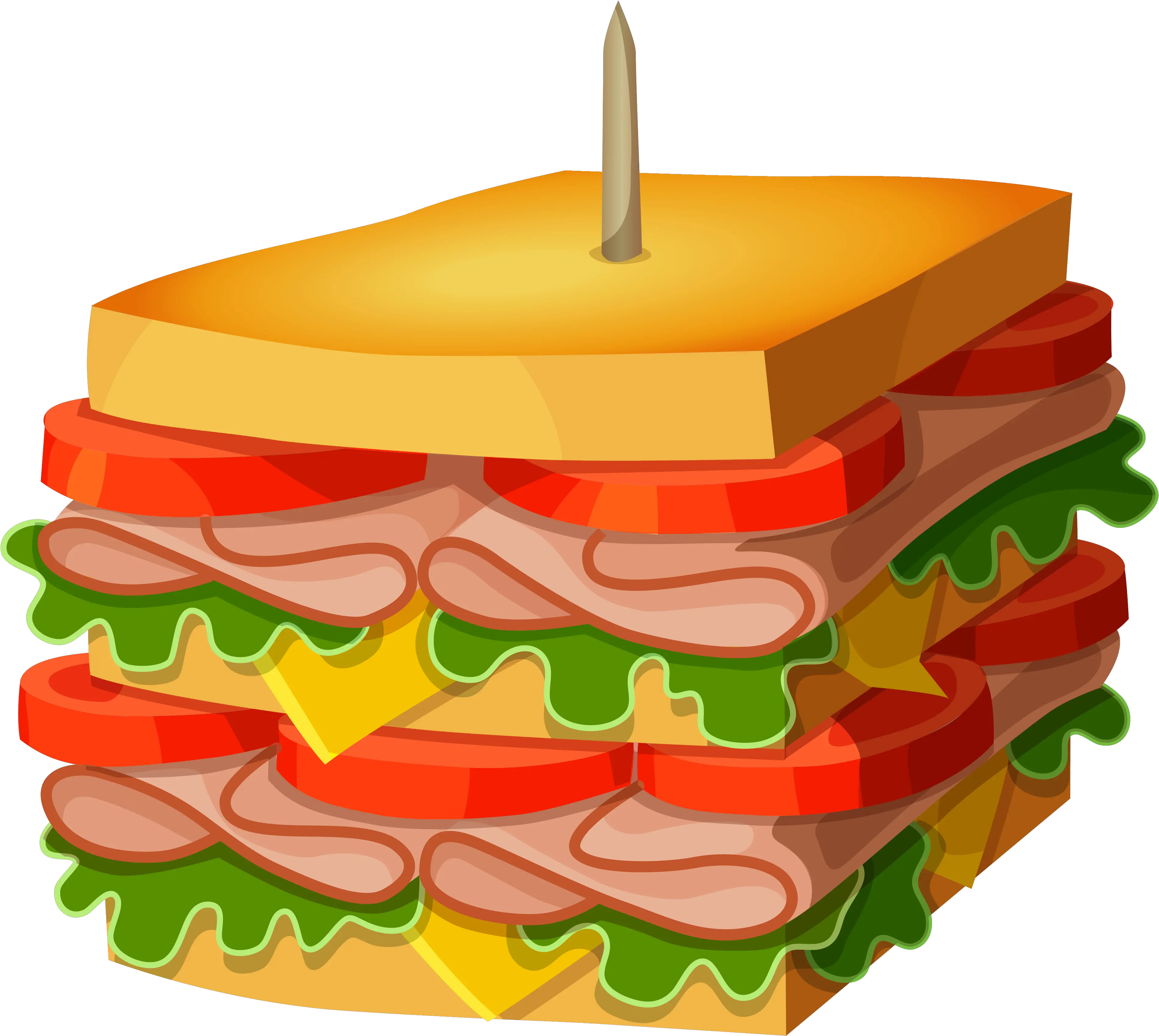 Free Junk Food Transparent Download Clip Art Sandwich Cartoon Transparent Background Png Junk Food Png