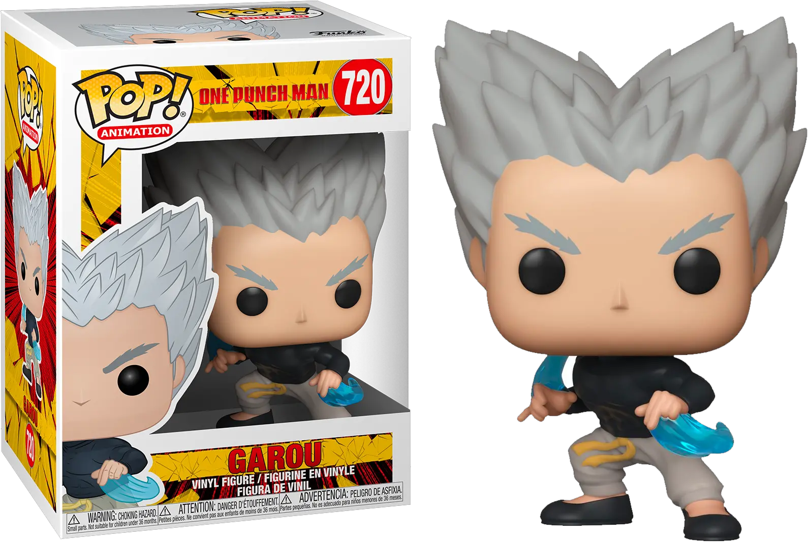One Punch Man Garou Flowing Water Pop Funko Pop One Punch Man Png One Punch Man Icon