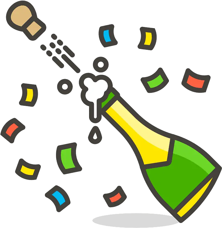 Bottle With Popping Cork Emoji Clipart Free Download Popping Icons Png Cork Png