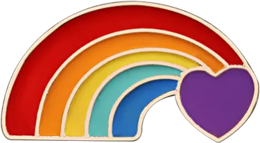 Us 069 45 Offcartoon Rainbow Pins Sheep Heart Love Banner Cute Badges Brooches Bag Enamel For Lovely Friends Gifts Jewelry Women Brooch Png Cartoon Rainbow Png