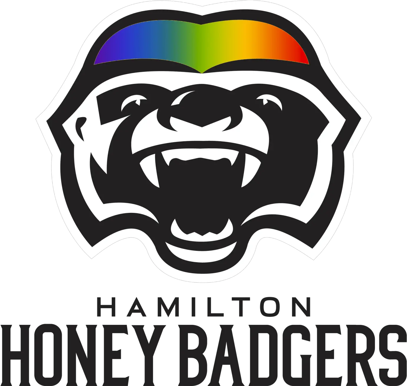 Never Show Your Pain Transparent Hamilton Honey Badgers Png Pain Transparent