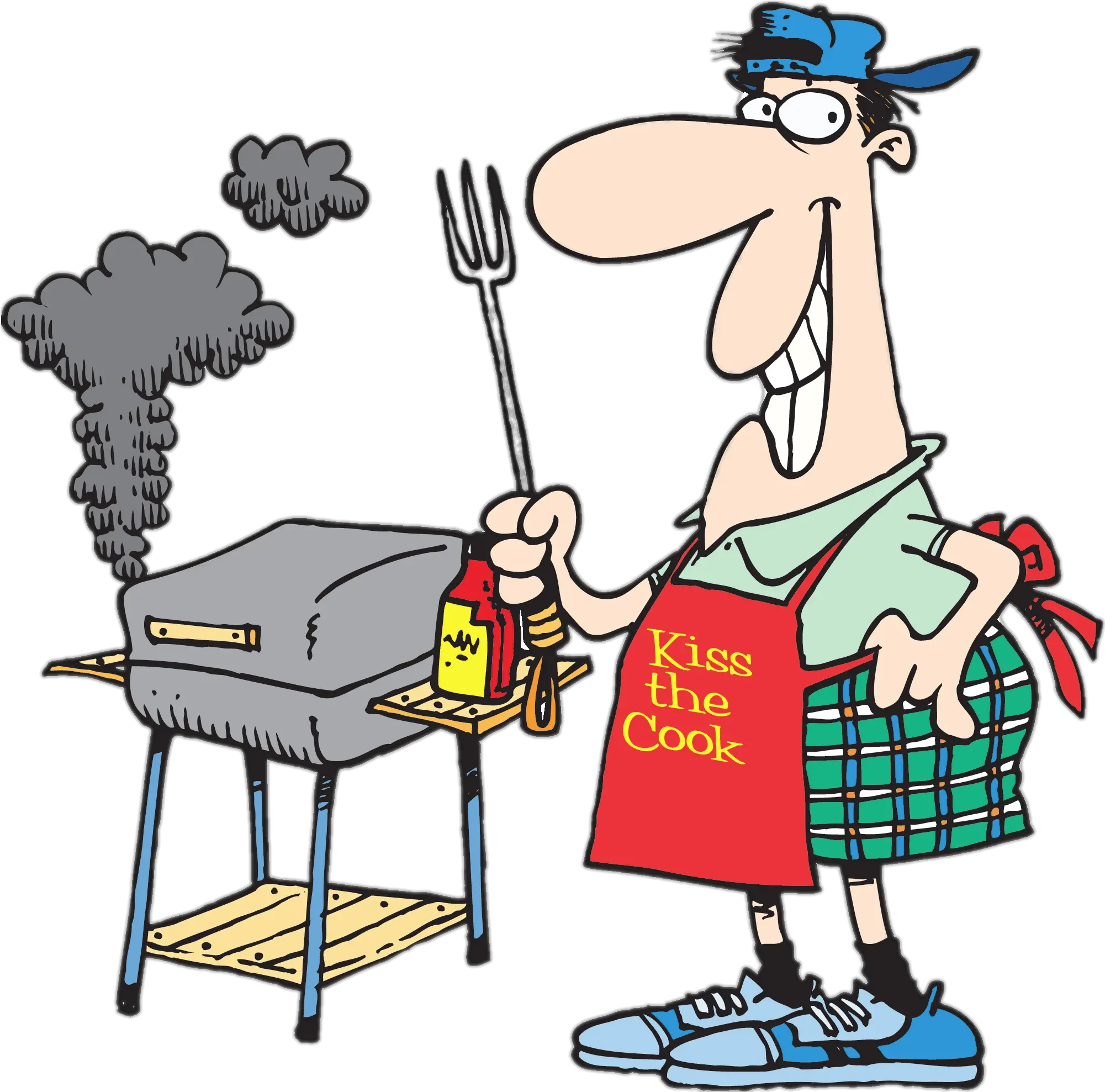Grilled Fish Black And White Png Files Barbecue Clipart Grill Transparent