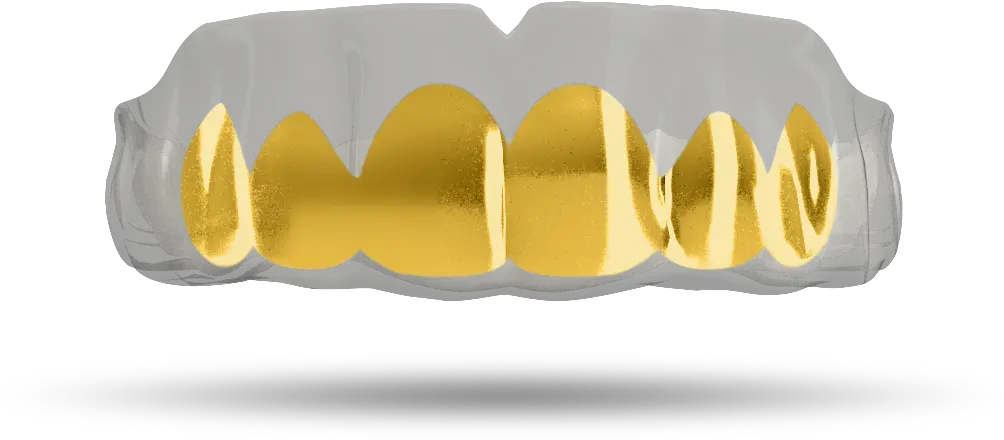 Chrome Gold Grill Gold Png Grill Transparent