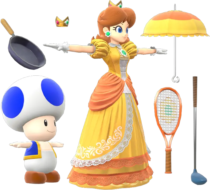 Nintendo Switch Cartoon Png Princess Daisy Png