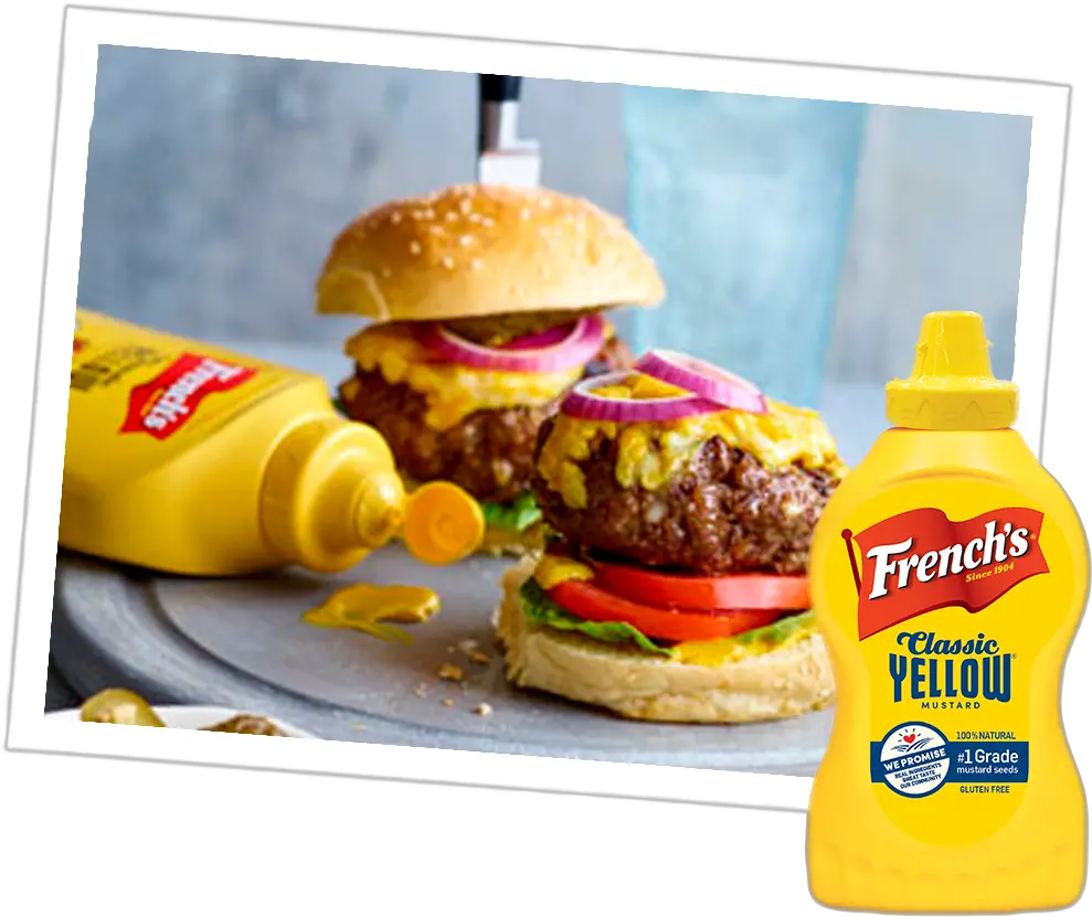 Give Them Americau0027s No1 Hot Sauce U0026 Mustard Frenchu0027s Junk Food Png Burger Png