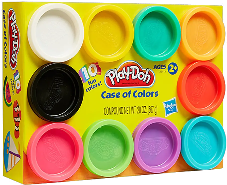 Play Doh 10 Pack Case Of Colours Play Doh De 10 Png Play Doh Png