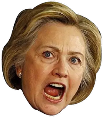 Hillary Hillary Clinton Face Transparent Background Png Hillary Clinton Transparent Background